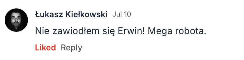 Opinia członka MOCNO Clubu
