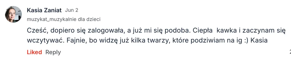 Opinia członka MOCNO Clubu